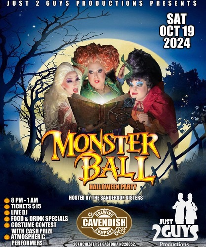 Monster Ball Halloween Party! poster