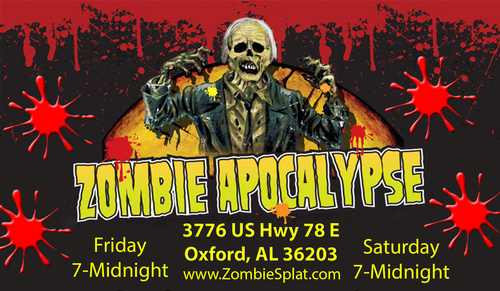 Zombie Apocalypse Paintball Hayride poster