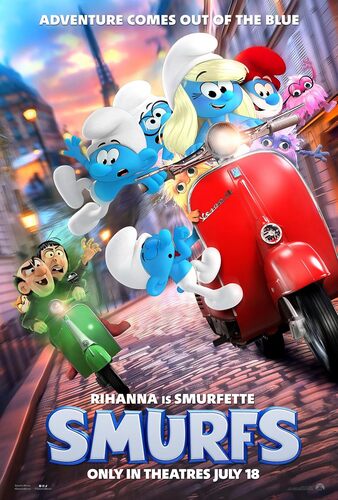 Kids Movie Night: Smurfs 2025 poster
