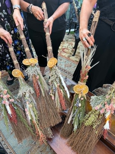 Back by Popular Demand.....Broomstick Decorating Workshop!  poster