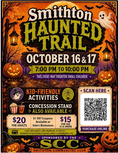 Smithton Haunted Trail 2026: A Thrilling Adventure Awaits! poster