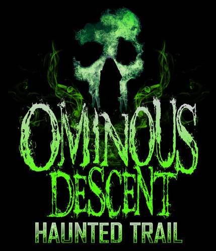 Ominous Descent Haunted Trail 2024 poster