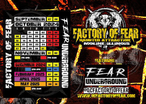 Factory of Fear / Fear Underground 2024 Season poster