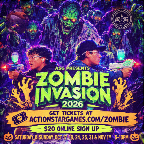 Zombie Invasion 2026 poster