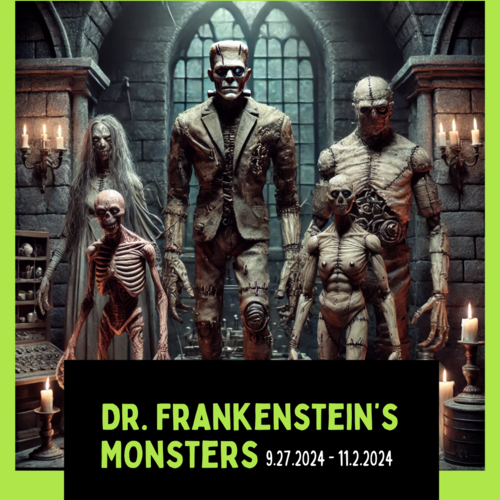 HALLOWEEN 2024: DR. FRANKENSTEIN'S MONSTERS poster