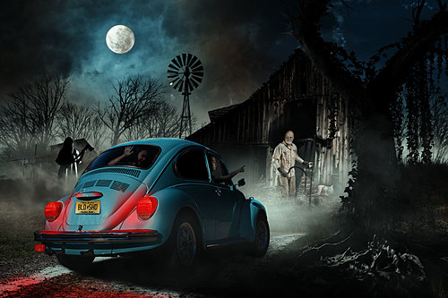 BloodShed Farms Haunted Drive Thru 2024 poster