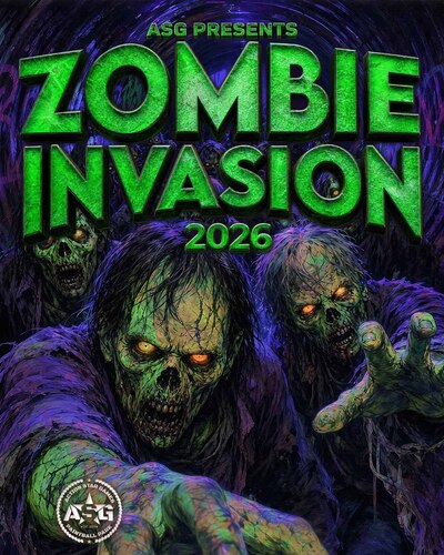 Zombie Invasion 2026 poster